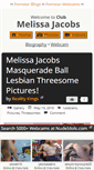 Mobile Screenshot of clubmelissajacobs.com
